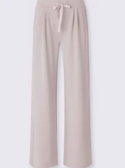 Pantalon en jersey pinces tendance