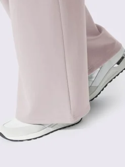 Pantalon en jersey pinces tendance