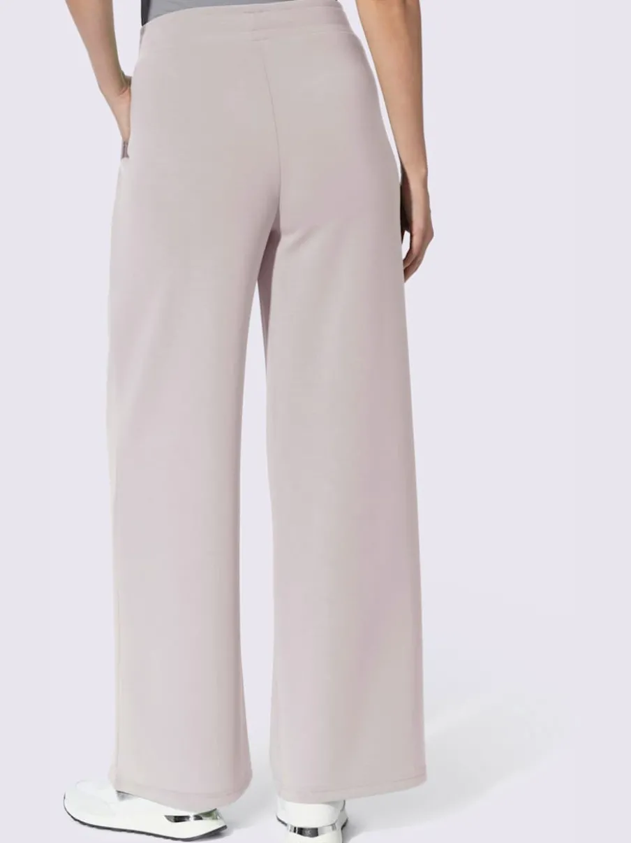 Pantalon en jersey pinces tendance