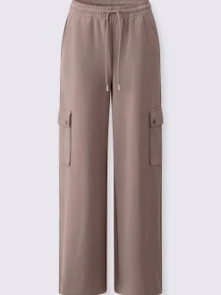 Pantalon en jersey à poches cargo larges confortables