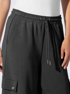 Pantalon en jersey à poches cargo larges confortables