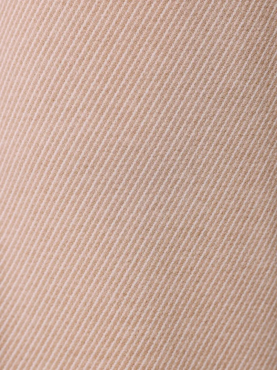 Pantalon en jersey taille haute avec ceinture élastique et poches