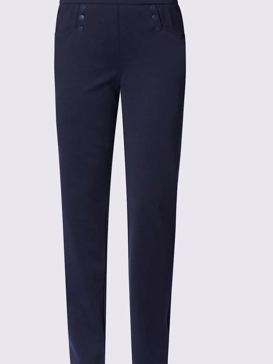 Pantalon en jersey tricoté