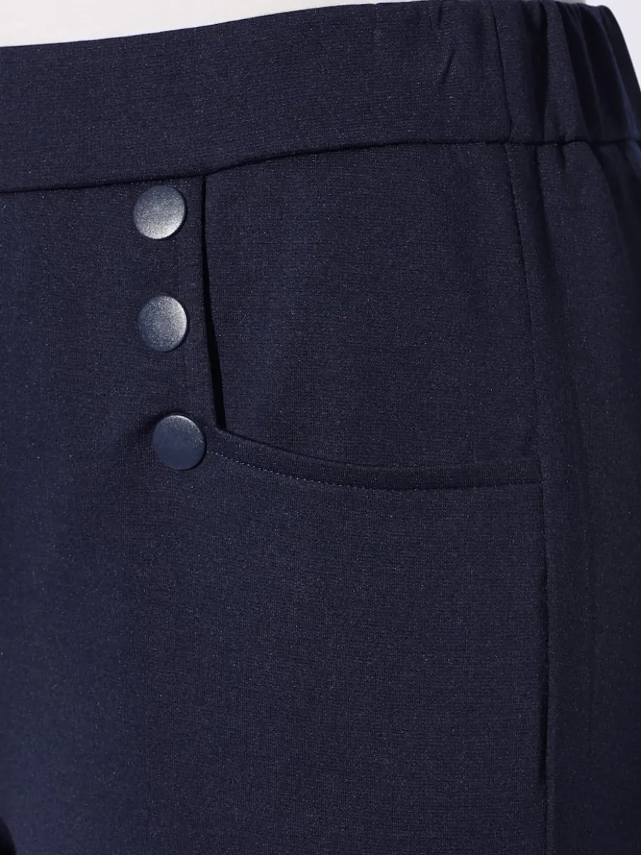 Pantalon en jersey tricoté