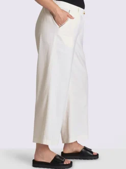 Pantalon en lin mélange lin et viscose