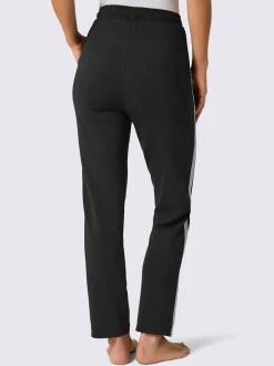 Pantalon en modal viscose avec ceinture à nouer et poches
