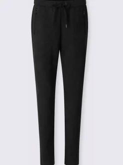 Pantalon en synthétique au toucher velouté