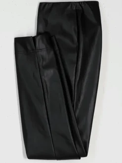 Pantalon en synthétique souple avec large ceinture élastique