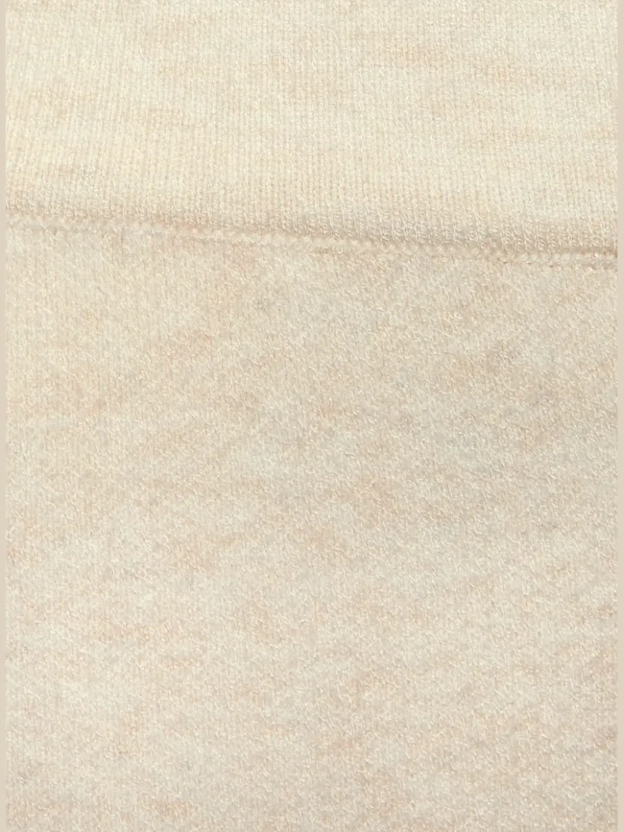 Pantalon en tricot doux avec ceinture élastique et jambes étroites