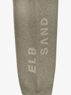 Pantalon en tricot doux avec ceinture élastique et jambes étroites