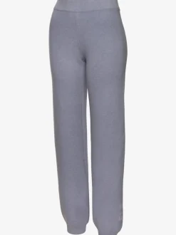 Pantalon en tricot doux avec ceinture élastique et jambes étroites