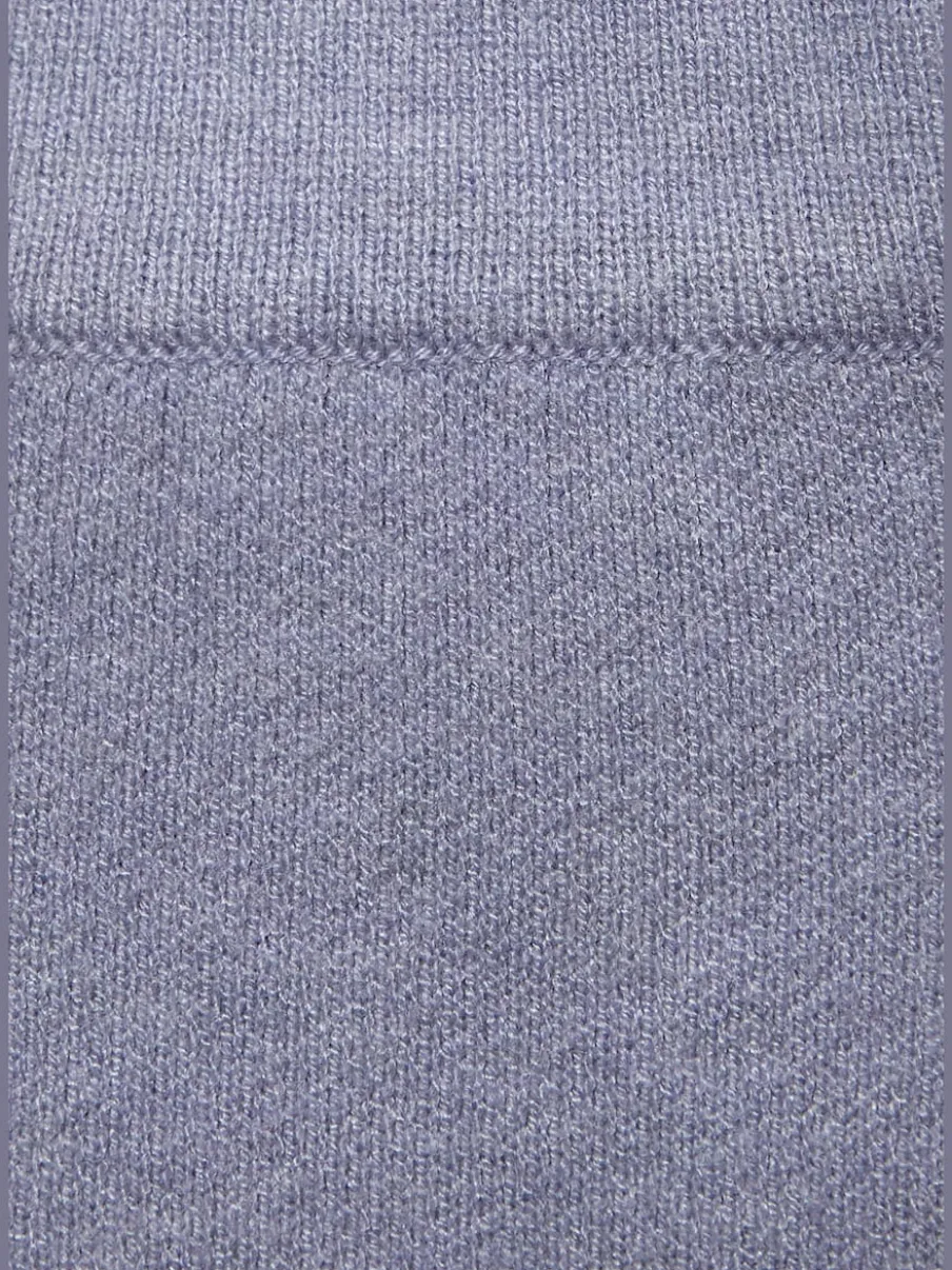 Pantalon en tricot doux avec ceinture élastique et jambes larges