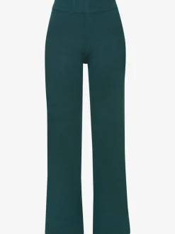 Pantalon en tricot doux avec ceinture élastique large
