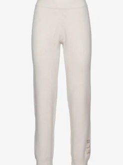Pantalon en tricot doux à ceinture élastique et jambes étroites