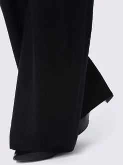 Pantalon en tricot mélange de viscose doux