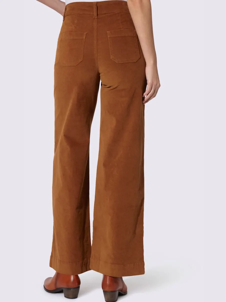 Pantalon en velours douceur infinie