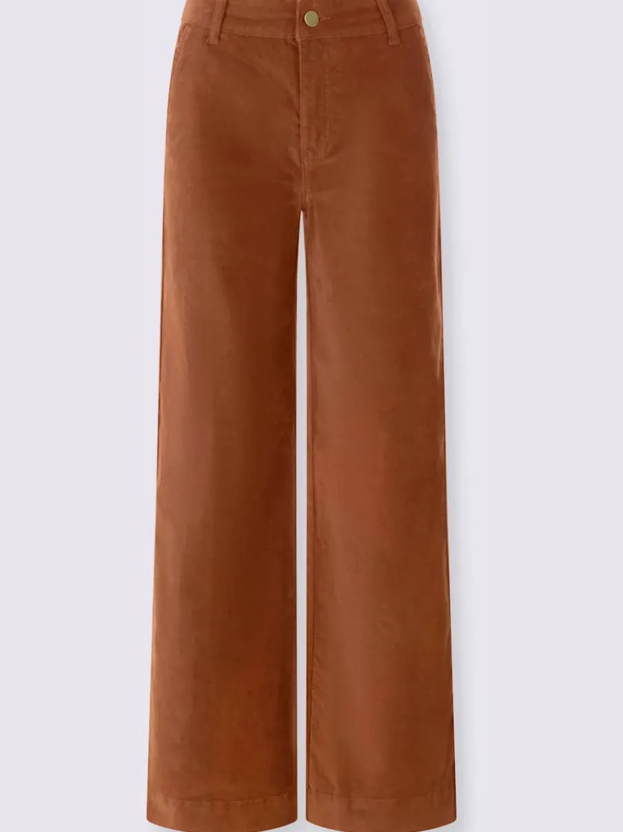 Pantalon en velours douceur infinie