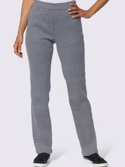 Pantalon extensible avec poches et ceinture élastique