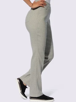 Pantalon extensible avec poches et ceinture élastique