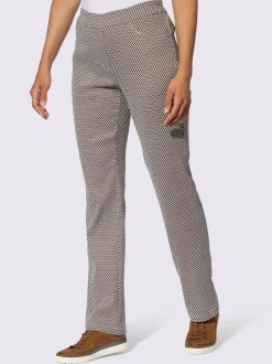 Pantalon extensible avec poches et ceinture élastique