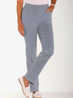 Pantalon extensible avec poches et ceinture élastique