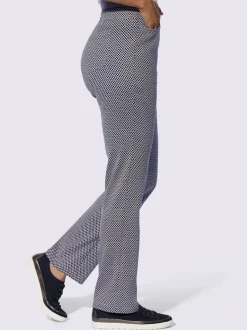 Pantalon extensible avec poches et ceinture élastique