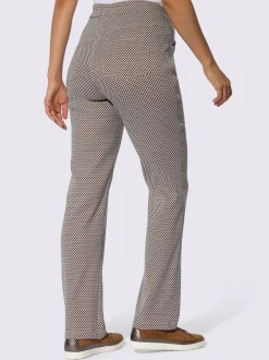 Pantalon extensible avec poches et ceinture élastique