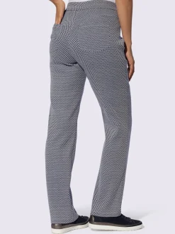 Pantalon extensible avec poches et ceinture élastique