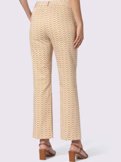 Pantalon imprimé avec poches latérales en coton biologique