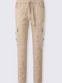 Pantalon jogging à poches cargo avec taille extensible