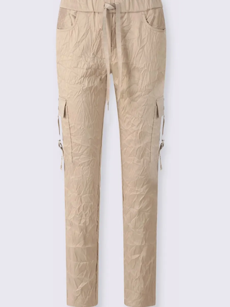 Pantalon jogging à poches cargo avec taille extensible