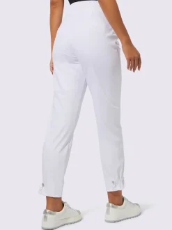 Pantalon jogpant avec ceinture élastique et poches latérales
