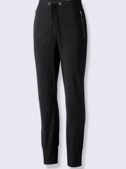 Pantalon jogpant avec ceinture élastique et poches à glissière