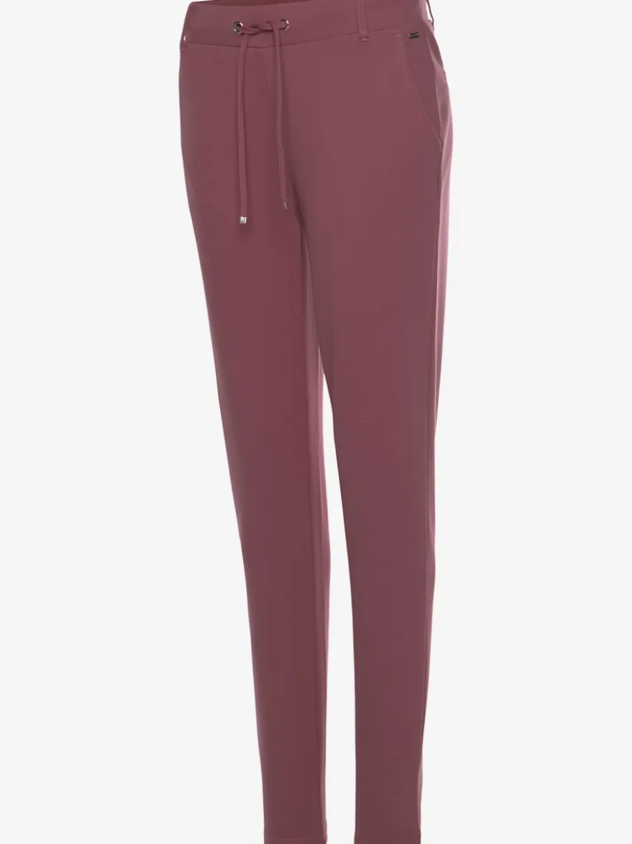 Pantalon jogpant avec poches latérales et lien ajustable