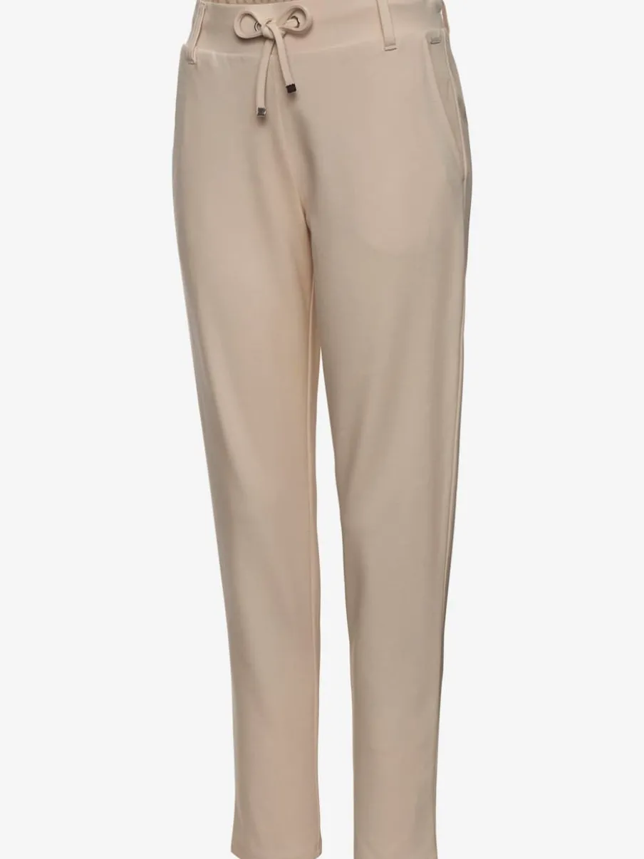 Pantalon jogpant avec poches latérales et lien ajustable