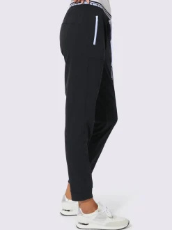 Pantalon jogpant à double ceinture avec poches zippées