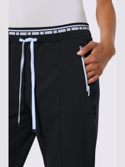 Pantalon jogpant à double ceinture avec poches zippées
