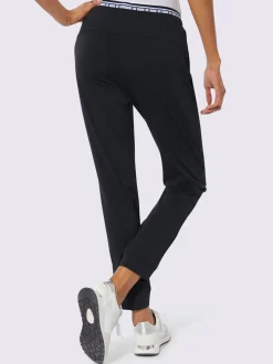 Pantalon jogpant à double ceinture avec poches zippées