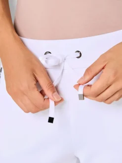 Pantalon jogpant en jersey avec ceinture élastique et poches