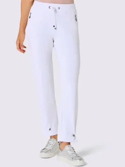 Pantalon jogpant en jersey avec ceinture élastique et poches