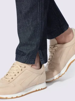 Pantalon jogpant qualité denim teintée