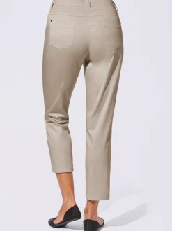 Pantalon 7/8 léger avec fermeture et empiècements au dos
