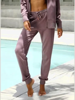 Pantalon lounge avec poches et cordon réglable