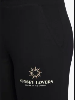 Pantalon molletonné avec ceinture élastique et poches latérales