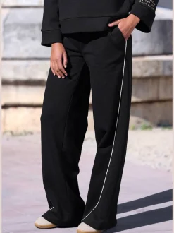 Pantalon molletonné pantalon détente ample et confortable
