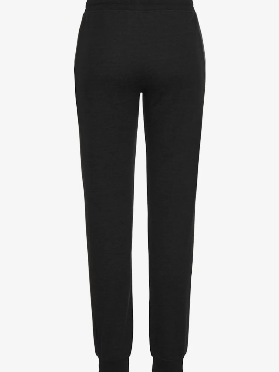 Pantalon molletonné sportif à rayures latérales et poches fendues