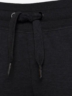 Pantalon molletonné sportif à rayures latérales et poches fendues