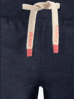 Pantalon molletonné à étoiles avec ceinture coulissante confortable