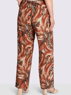 Pantalon à motif papillon