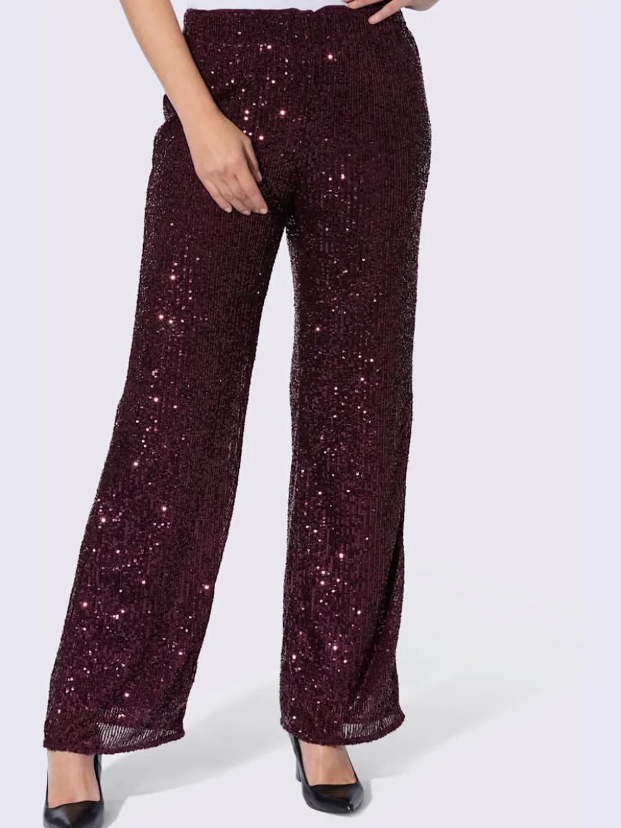 Pantalon paillettes brillantes